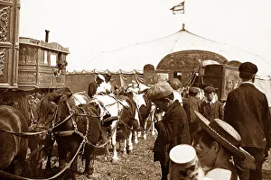 Circus parade in Ramsgate in 1899