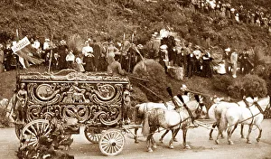 Circus parade in Ramsgate in 1899