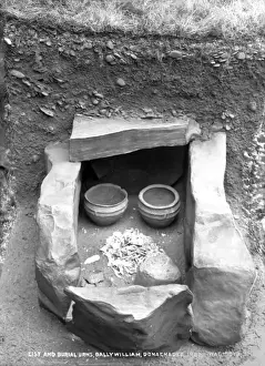 Cist and Burial Urns, Ballywilliam, Donaghadee, 1907