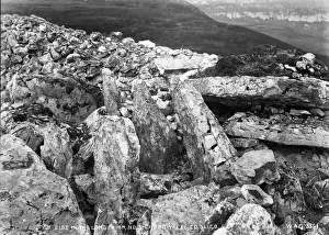 Cist Prints: Cist in the Long Cairn, No. 5. Carrowkeel, Co. Sligo