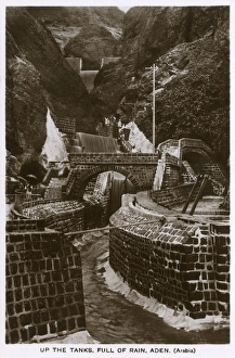 Images Dated 27th October 2016: Cisterns of Tawila, near Crater (Kraytar), Aden