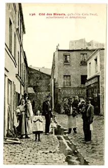Cora Gallery: Cite des Bleuets where Cora Pearl lived, Paris, France