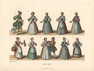 Account Gallery: Citizens of Augsburg of the early 18th century