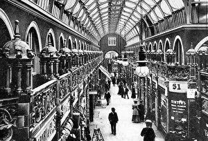 Arcade Prints: City Arcade, Birmingham early 1900's