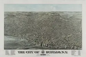 Buffalo Prints: The city of Buffalo, N. Y. 1880