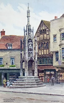 Niche Prints: City Cross, Winchester, Hampshire