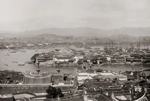 City of Foshan, Guangdong province, China, c. 1890 s