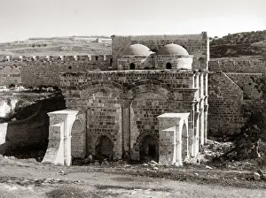 City gate, Jerusalem, circa 1880s (Bonfils studio)