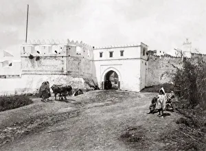 City gate, Tangier, Morocco, c. 1890 s