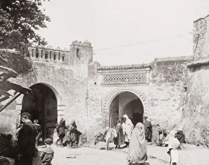 Ethnicity Prints: City Gate, Tangier, Morocco, c. 1900