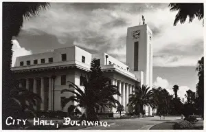 City Hall, Bulawayo, Rhodesia (Zimbabwe)