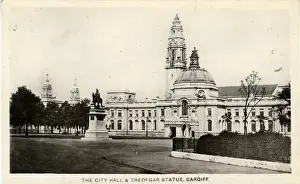 Tredegar Prints: The City Hall, Cardiff, Glamorgan