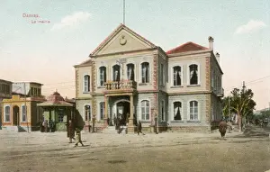 Damascus Prints: City Hall of Damascus, Syria