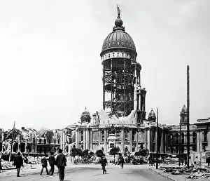 City Hall, San Francisco Earthquake, 1906
