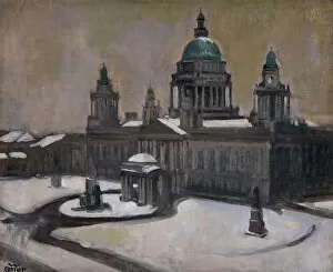 Images Dated 31st August 2010: The City Hall under Snow cs