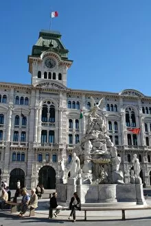 Images Dated 19th September 2007: City Hall, Trieste, Italy