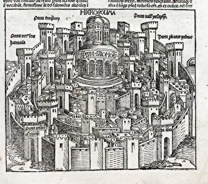 1493 Prints: City of Jerusalem