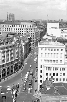 Gracechurch Prints: City of London: The junction at Gracechurch Street