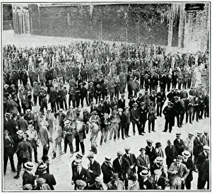 Allegiance Gallery: City of London recruits, Tower of London, WW1