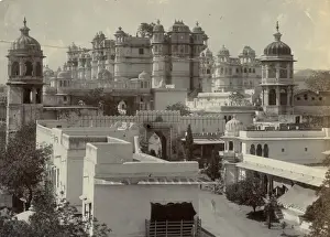 City Palace, Udaipur, in western India
