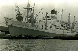 Cranes Collection: City of Port Elizabeth at Royal Albert Dock, London