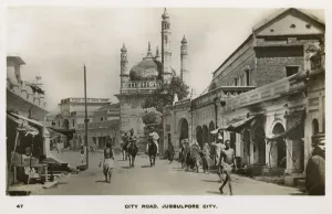 Minaret Prints: City Road, Jabalpur, Madhya Pradesh, India