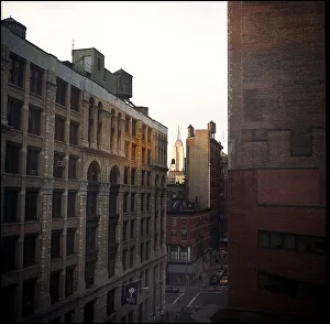 Shone Prints: City view of the Empire State building, New York, USA