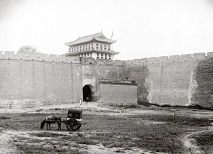 City wall, China, c. 1900