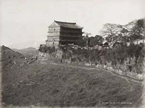 Pagoda Collection: city wall and pagoda, Canton, Gunagzhou, China