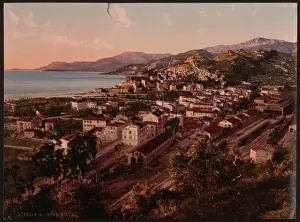 Ventimiglia Prints: Cityscape, Ventimiglia, Riviera