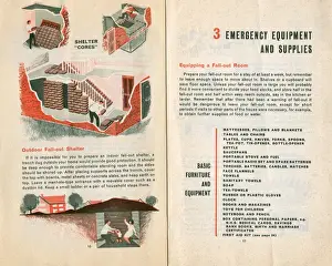 Civil Defence Handbook, continued protection and equipment