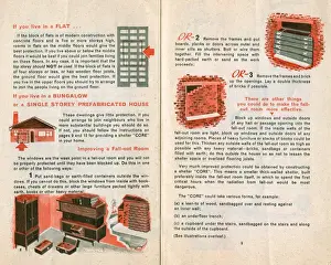 Civil Defence Handbook, continued protection measures