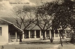 Shade Prints: Civil Hospital, Trincomalee, Ceylon (Sri Lanka)