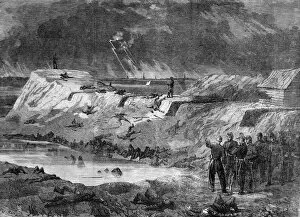 The Civil war in America; aftermath of the battle at Fort Wa