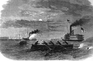 The Civil war in America: Cutting off a Confederate despatch