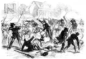 The Civil war in America. gallant charge of Federal (Unionis