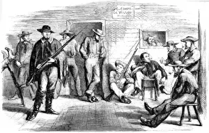 The civil war in America: some of Wilsons boys in wooden