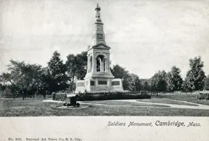 The Civil War Monument, Massachusetts, USA