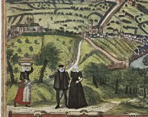 1590 Prints: Civitatis Orbis Terrarum. London