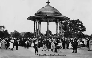 Clapham Prints: Clapham Common / Bandstand