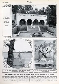 Sculptor Prints: Clare Sheridan at Bab-El-M Cid