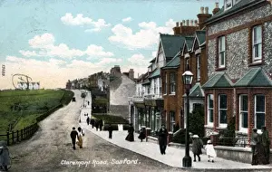 Seaford Prints: Claremont Road, Seaford, Sussex