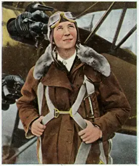 Clarence Chamberlin, woman aviator 1927