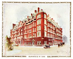 Brick Prints: Claridge's Hotel, London, in 1898