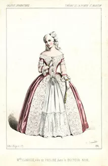 Pauline Gallery: Clarisse Midroy as Pauline in Le Docteur Noir, 1846