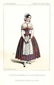 Clarisse Sainte-Foy as Denise in Les Deux Gentilhommes, 1844