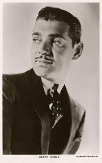 Clark Prints: Clark Gable - American Actor