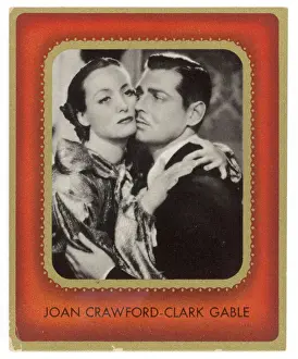 Joan Prints: Clark Gable / Cig Card