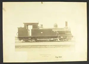 Stamped Prints: Class 860 steam locomotive by Richard Francis Trevithick