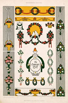 Images Dated 7th December 2017: A classic image celebrating the Biedermeier style